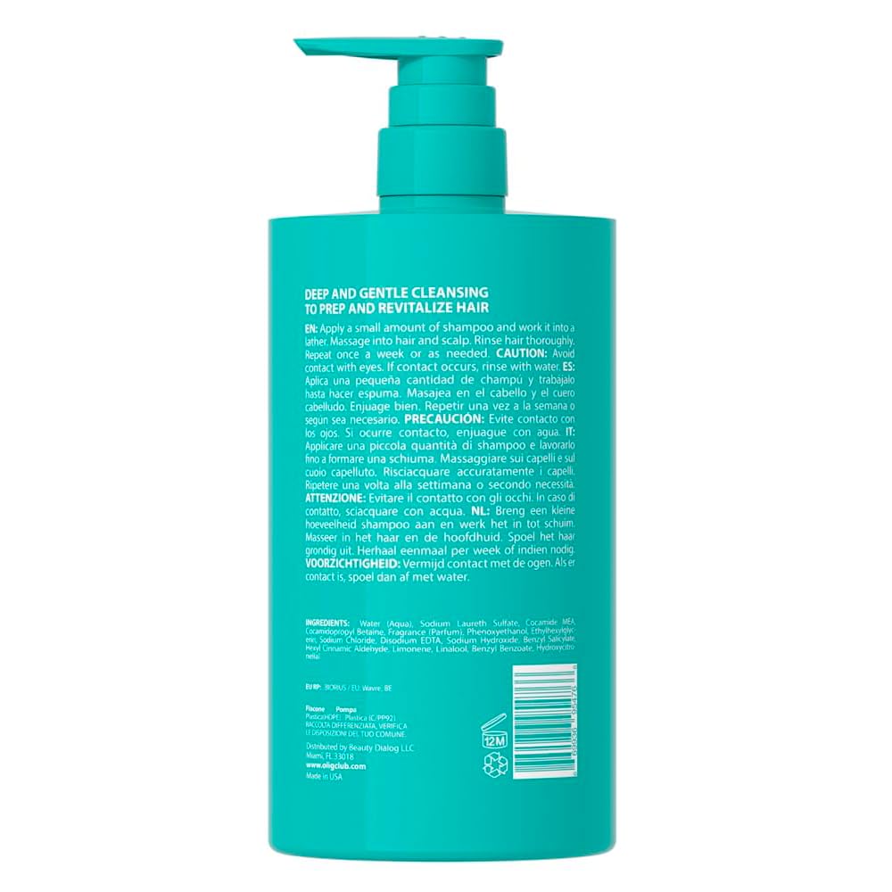 Oli G Cleanse Pure Detox Clarifying szampon oczyszczający 1000 ml