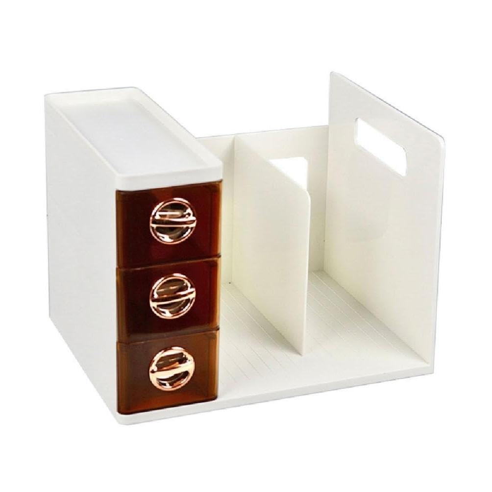 Boîte de rangement et étagère de rangement de bureau WUURAA contre le désordre des dossiers
