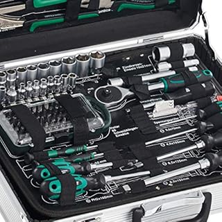 Mannesmann - M29072 – Set attrezzi 124 pz. in valigetta di alluminio