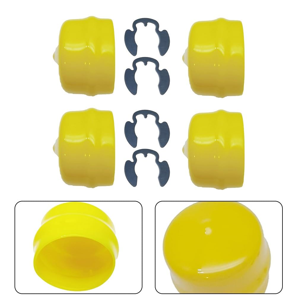 Set 4 tappi asse M143338/R27434 John Deere Modelli 105-155C D100-D170 G100-GT245 L100-LA175 LX255-LX288 X300-X522