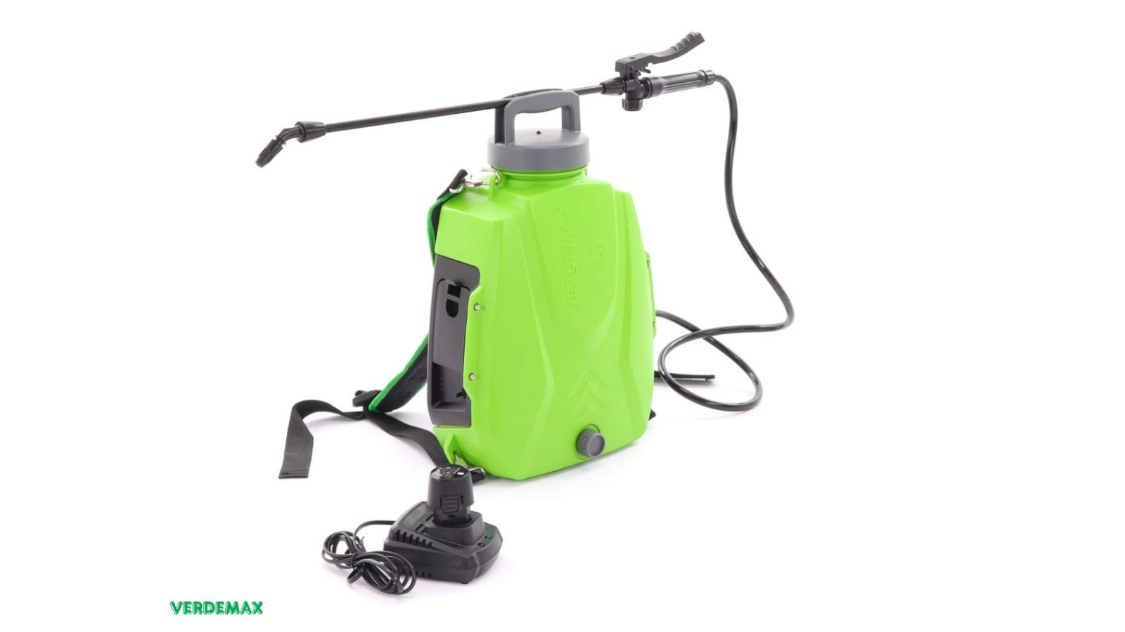 Verdemax Pompa A Batteria Futura A Zaino, 8 Lt