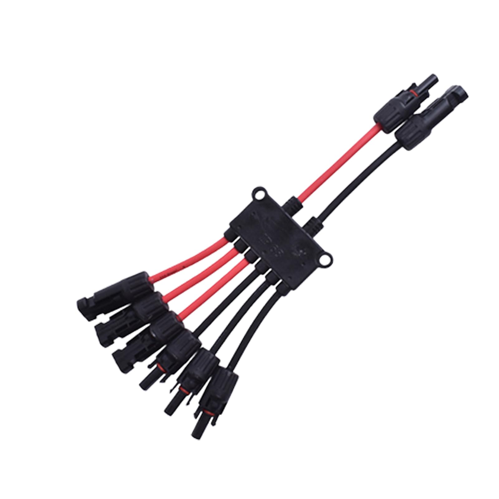 Solar Cable Splitter Photovoltaic Cable Routing Part with Y Type Branch Layout for Outdoor Extension and Joining Work for Use Solar Parallel Connectors