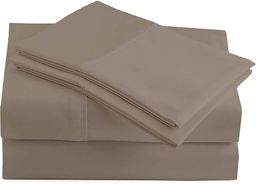 Miniatura 9 de Juego de sábanas de 4 piezas de 800 hilos, 100 % algodón egipcio, juego de sábanas peinadas de grapas largas, a prueba de encogimiento y bolitas,