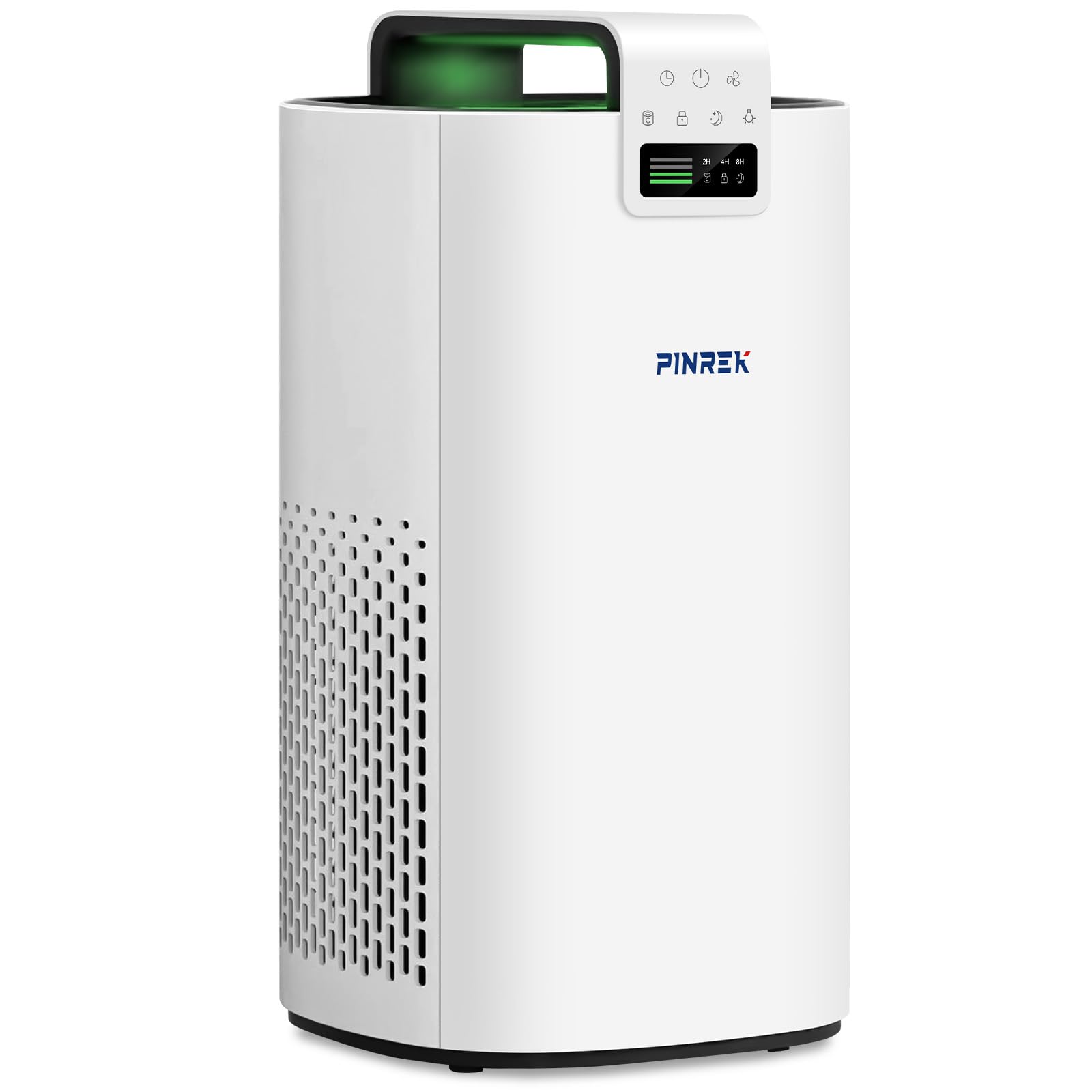 PINREK 9933S HEPA Air Purifier for Home Large Rooms (148m²) - 400m³/h CADR, H13 Air Filter Removal of Dust Smoke Pollen, Ultra-Quiet 24dB, Portable Air Cleaner with Aromatherapy & PM2.5 Sensor