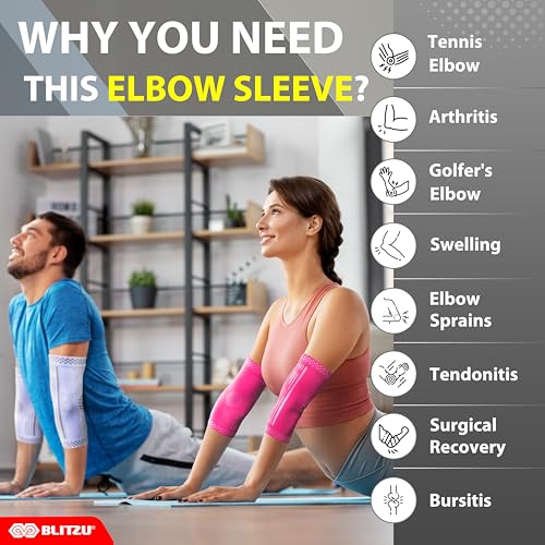 Elbow Brace for Tendonitis and Tennis Elbow for Women & Men
