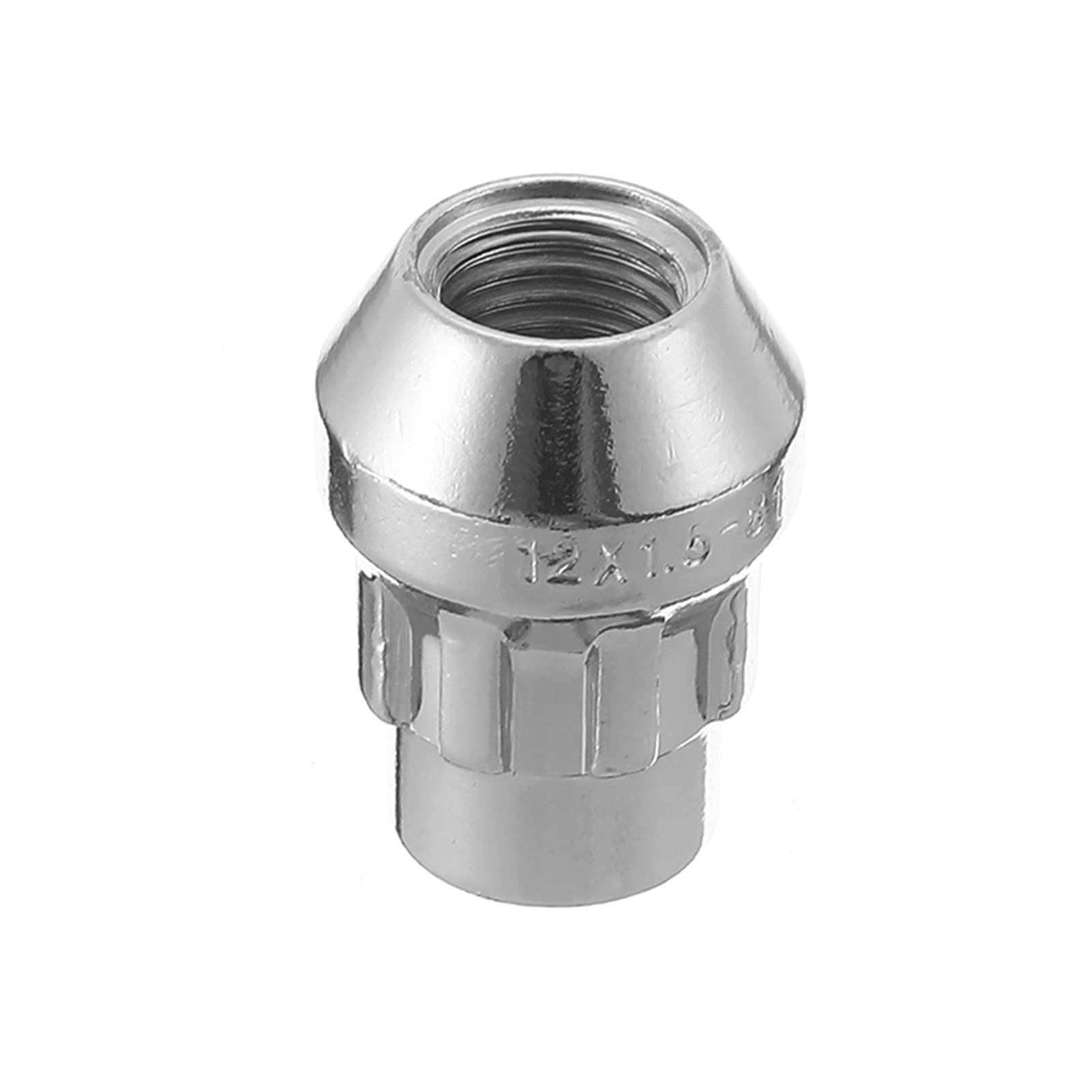 aluminiowe śruby do kół, 4 szt. Nakrętek blokujących koła ze stopu M12x1,5 z kluczem, siedzisko stożkowe 60° do samochodu wyścigowego