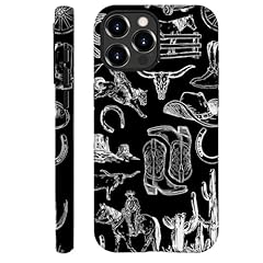 Western Collage Cowboy Black