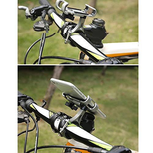 Anself Mountain bike mtb liga de alumínio suporte do telefone da motocicleta guidão celular montar c