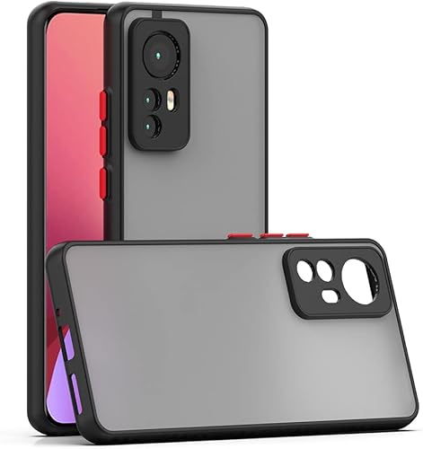 Funda para Xiaomi Mi 12Mi 12XMi 12S Funda delgada a prueba de golpes Defend from ShockScratchSlipFingerprint Funda translúcida de policarbonato duro