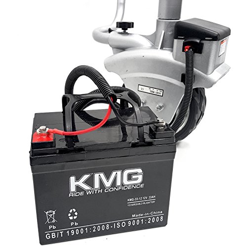 Biltek Trailer Mover 350W 12V Electric Trailer Jack Mini Mover Trailer Jockey Wheel Max Vehicle Load 5000Lbs Utility Trailer Jack Easy to Maneuver Trailer Camper Boat (12V/350W) + Battery Included