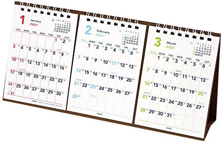 Amazon.com : Japanese Calendar Cubics 2021 Calendar Desktop Basic