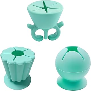 Lote de 3 coletores de resíduos de capina vinil com ventosas de silicone kit para filme de transferência térmica, silhueta, gravação para oficinas artesanais, loja de artesanato, gravação