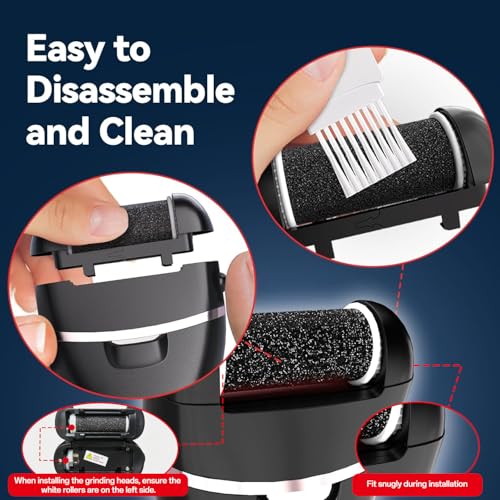 Wea&Hea 17-in-1 Electric Foot File