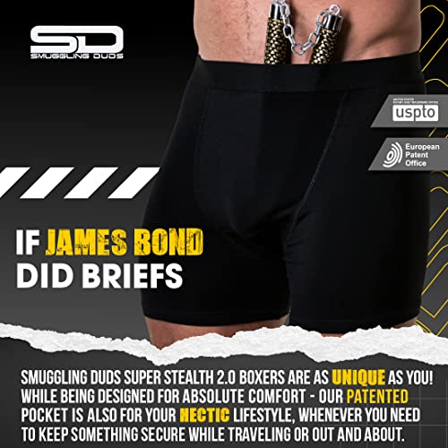 Boxer Brief Shorts - Anti Theft, Pickpocket Proof, Travel Pocket Underwear2