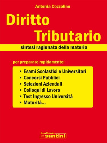 Diritto Tributario Diritto Tributario