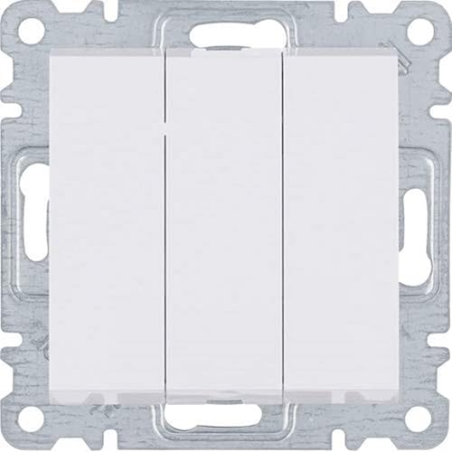 Interruptor triple, lumina, blpolar