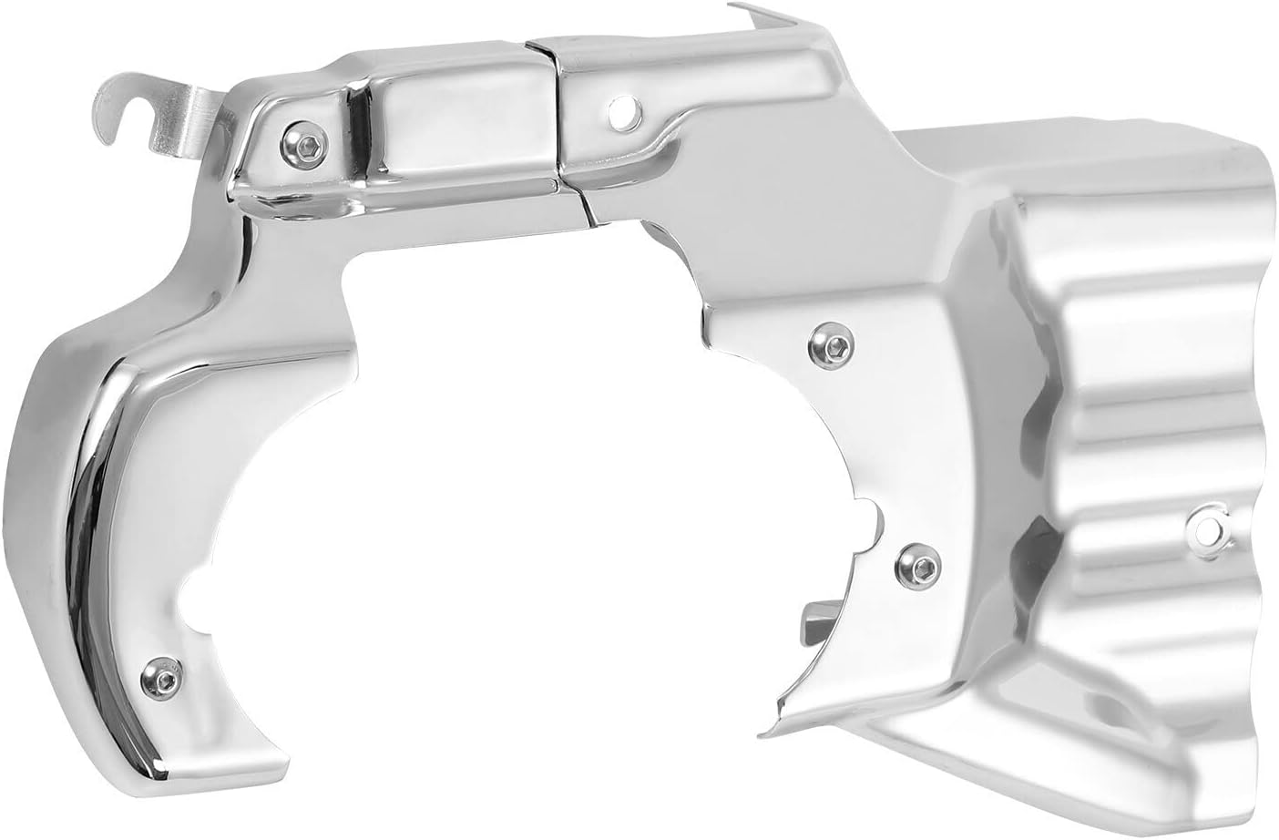 XMT-MOTO Engine Transmission Interface Cover Trim Fit For Harley Softail FXST 2007-2017