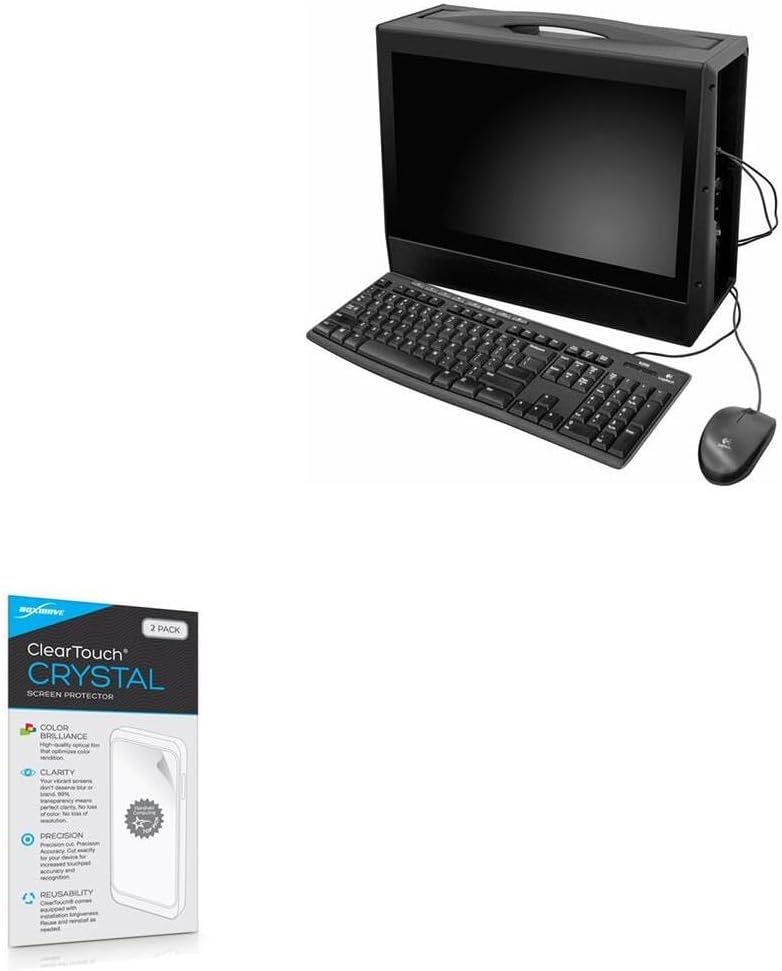 BoxWave Screen Protector Compatible with NextComputing Edge D100 - ClearTouch Crystal (2-Pack), HD Film Skin - Shields from Scratches