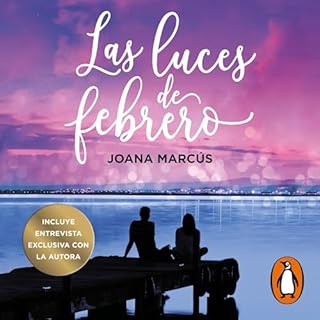 Diseño de la portada del título Las luces de febrero