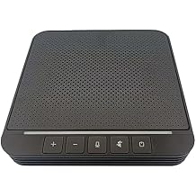 4 AI Omnidirectional Conference Microphone with Speaker,USB Interface Plug-and-Play,Driver-Free Connection to PC Laptop,Suitable for Chatting,Recording