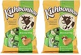 Kuhbonbon Noisette 175g – weiche Karamellbonbons aus süßem Karamell, zartschmelzende Toffee-Bonbons aus guter Butter, Milch und Haselnuss, glutenfrei, 175 gr (Packung mit 2)