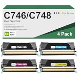 Impresoras compatibles: repuesto para Lexmark C746 C746dn C746dtn C746n C746de C748 C748de C748dte C748e X746 X746de X748 X748de X748dte XS748de impresora