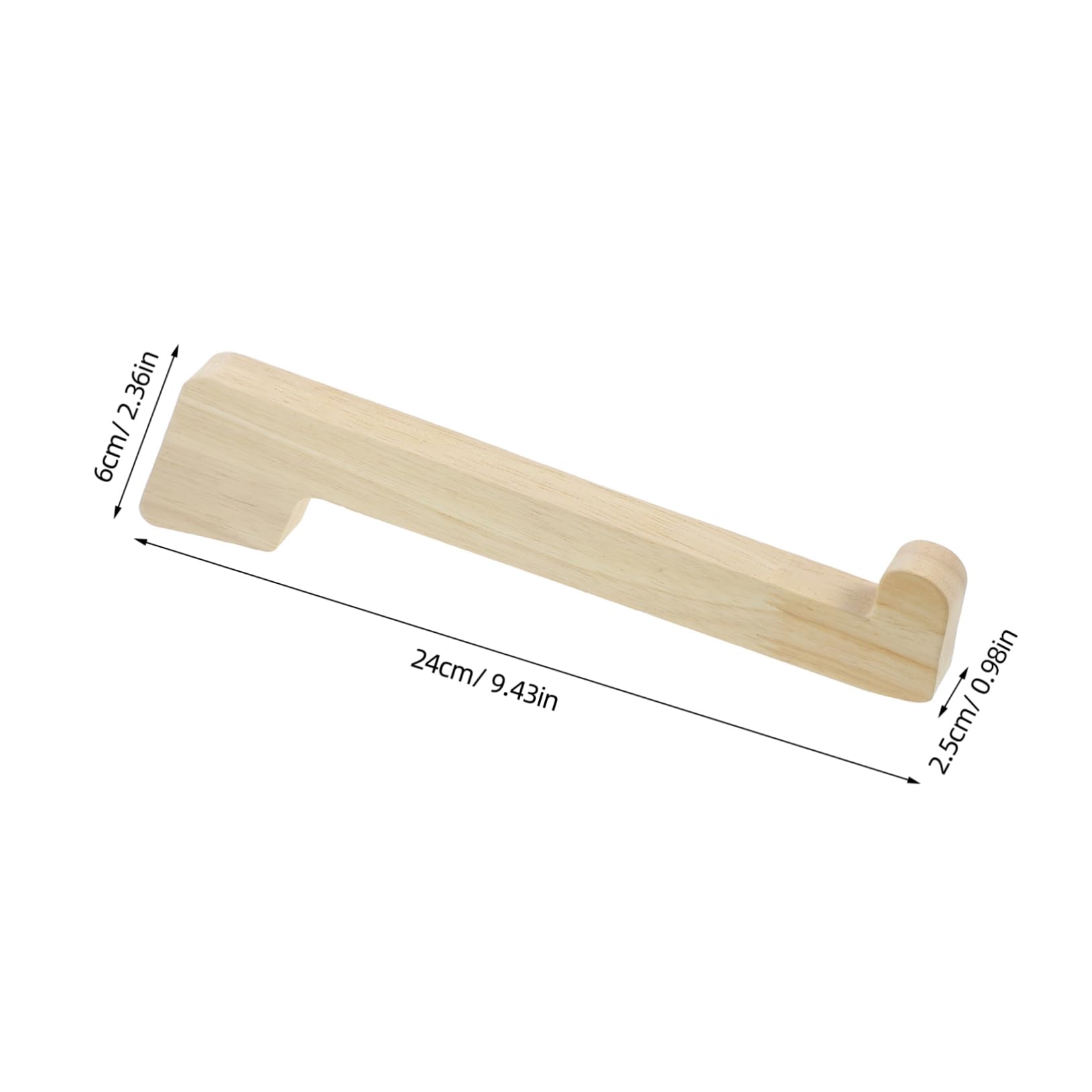 Homoyoyo 2pcs Wooden Laptop Stand Riser for Desk Height Laptop Holders for Office Home Shop and Stable Design for Enhanced Comfort and Viewing