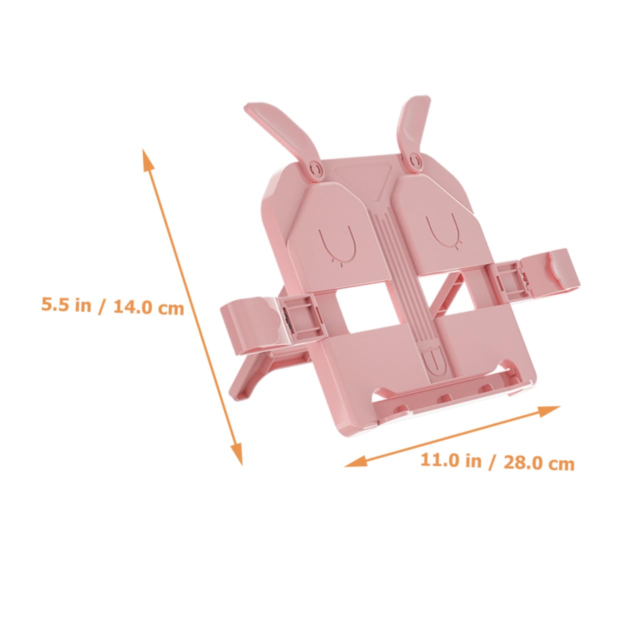 HOMSFOU Elegant Book Reading Stands and Easy to Clean Perfect for Home School Office