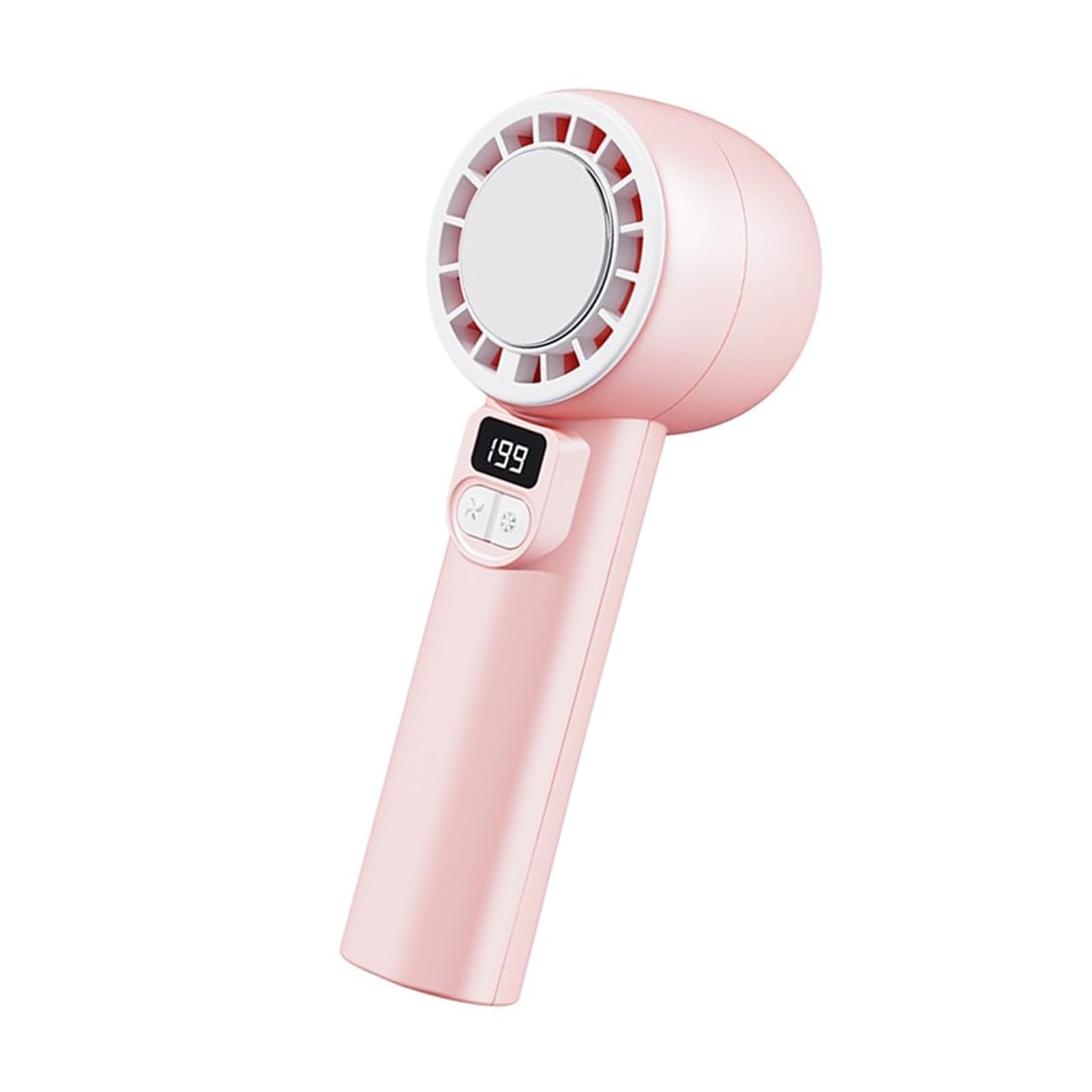 TAZIZI Portable Handheld Fan USB Rechargeable 199 Speeds, Quiet Cooling with Cold Compress for Travel Camping Home Handheld Fan Portable Usb Rechargeable