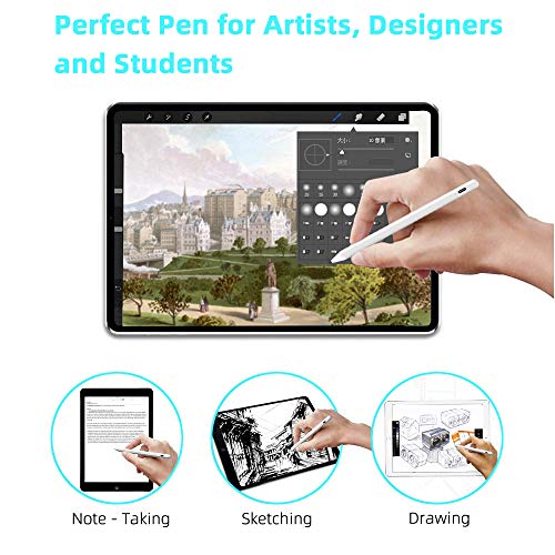 image for atombud Stylus Pencil for Apple ipad, Type-C Recharge Digital Writing 