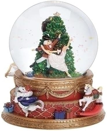 Roman 7''h Musical Nutcracker Glitterdome