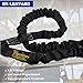 TRSMIMA Safety Harness Fall Protection - Men Construction Full Body Harness Kit for Work with Shock Absorbing Lanyard Tongue Buckle OSHA/ANSI