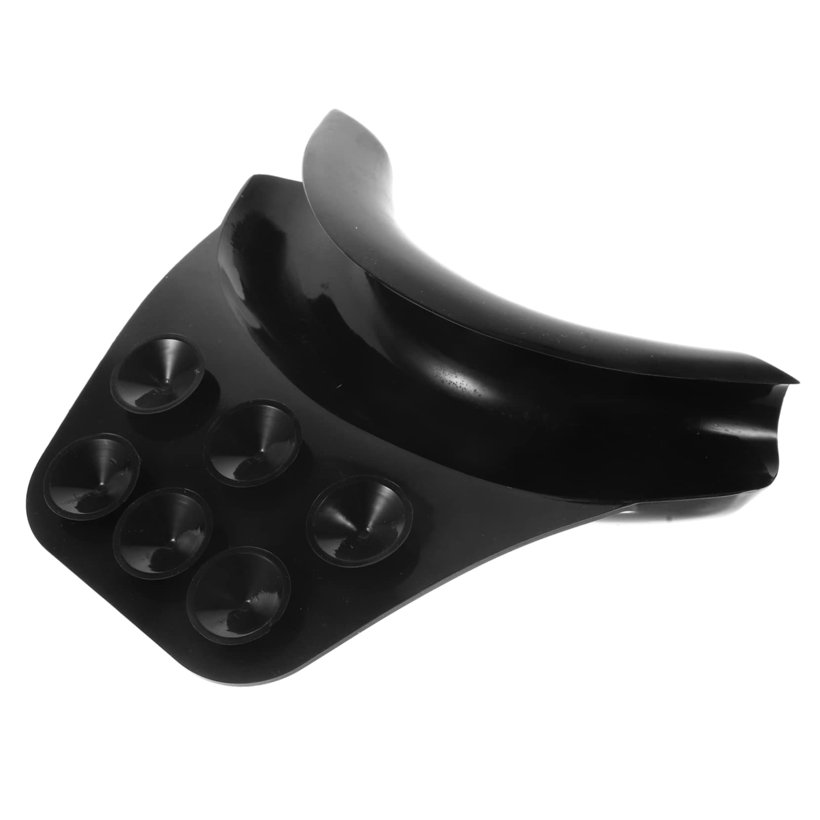 VALICLUD 3 Pièces Oreiller Shampooing Coussin Repose-Nuque Oreiller De Cou pour Le Lavage des Cheveux Repose-Nuque De Salon Repose-Nuque en Silicone Gel De Silice Black