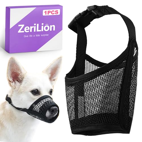 ZeriLion ^peAށAށAi邽߂̃\tgbV}EXJo[AO[~OpʋC}YAbƈ\-Bozal para Perros Pequenos(XSAubN)