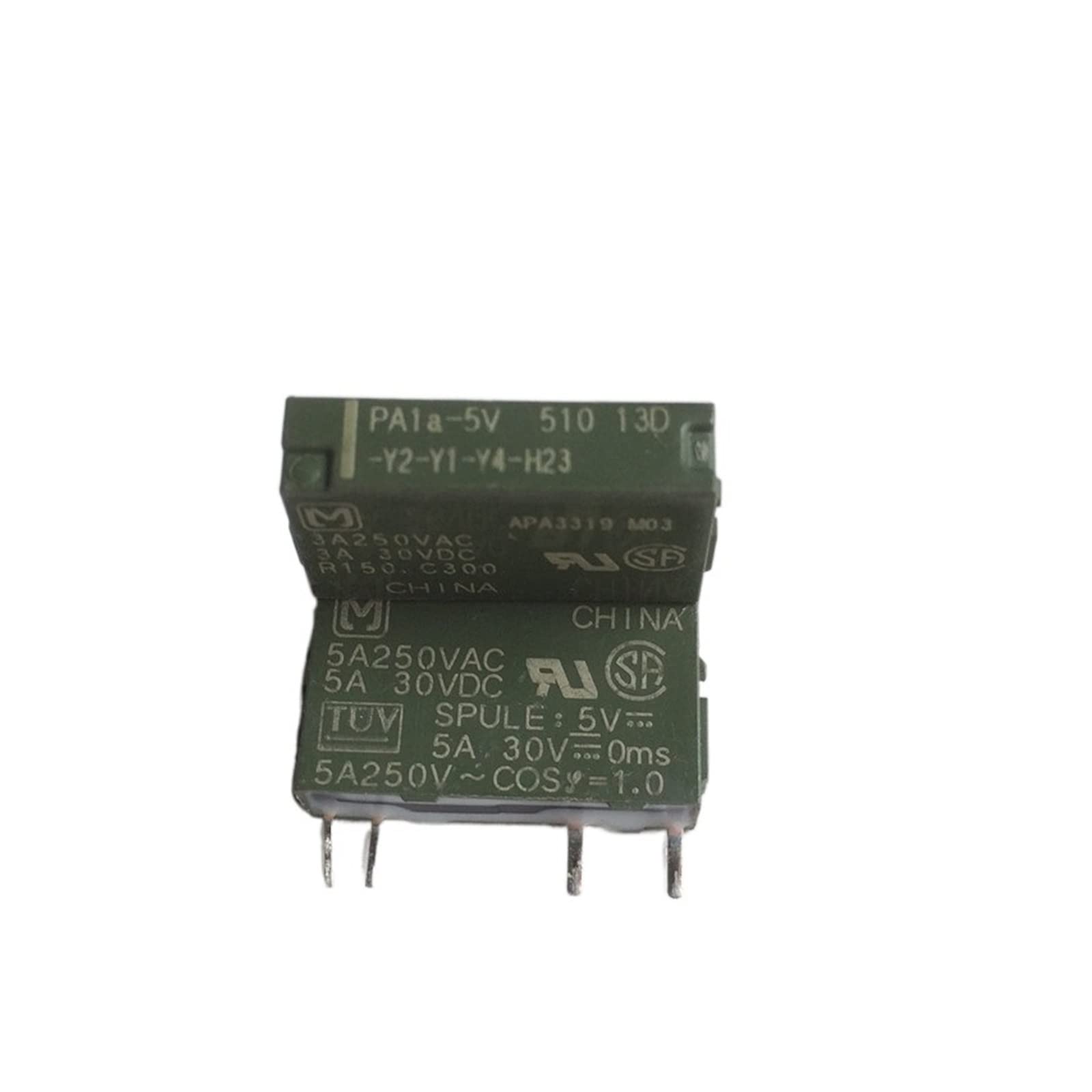 GJZIFGFWQ PA1A Relay PA1a-5VDC 5V DC5V 4PIN 5A