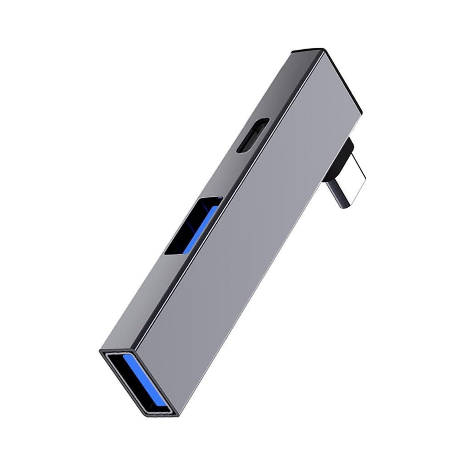 Compactly Aluminum USB C Hubs USB3 0 Hubs Type C to Type C and Double USB Port Hubs