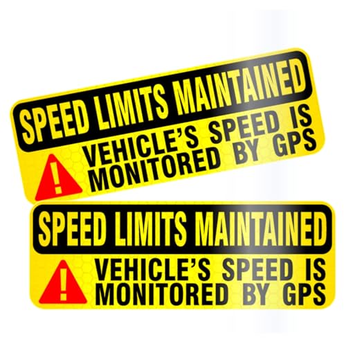 Image of Reflective Vinyl Speed Limit Signs for Car, 2 Pack, Small Signage (12 x 18) inch, Safety Caution Signs, Traffic, Landscape Orientation
