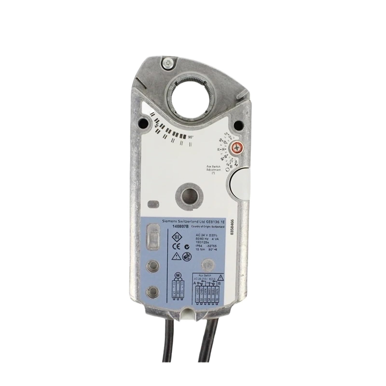 BALYDLUL GEB136.1E AC 24 V/AC 230 V Three-position control GEB136.1E actuators