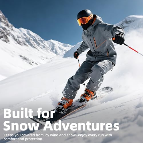 Image of LONGKING Balaclava Face Mask for Men and Women - Skiing, Snowboarding, Motorcycle, UV Protection & Wind Protection