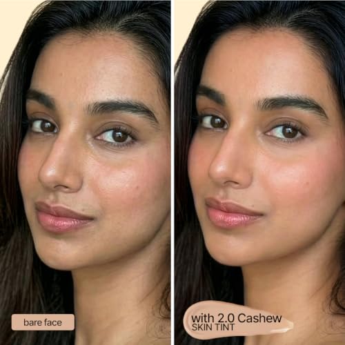 Image of SOTRUE Skin Tint with SPF30 | 4-in-1 Primer, Moisturizer, Foundation & Sunscreen | Light to Medium Coverage, Dewy Glow Finish | Hydrating Formula with Collagen Peptide, NMF Complex & Vitamin E | 35ml - Cashew