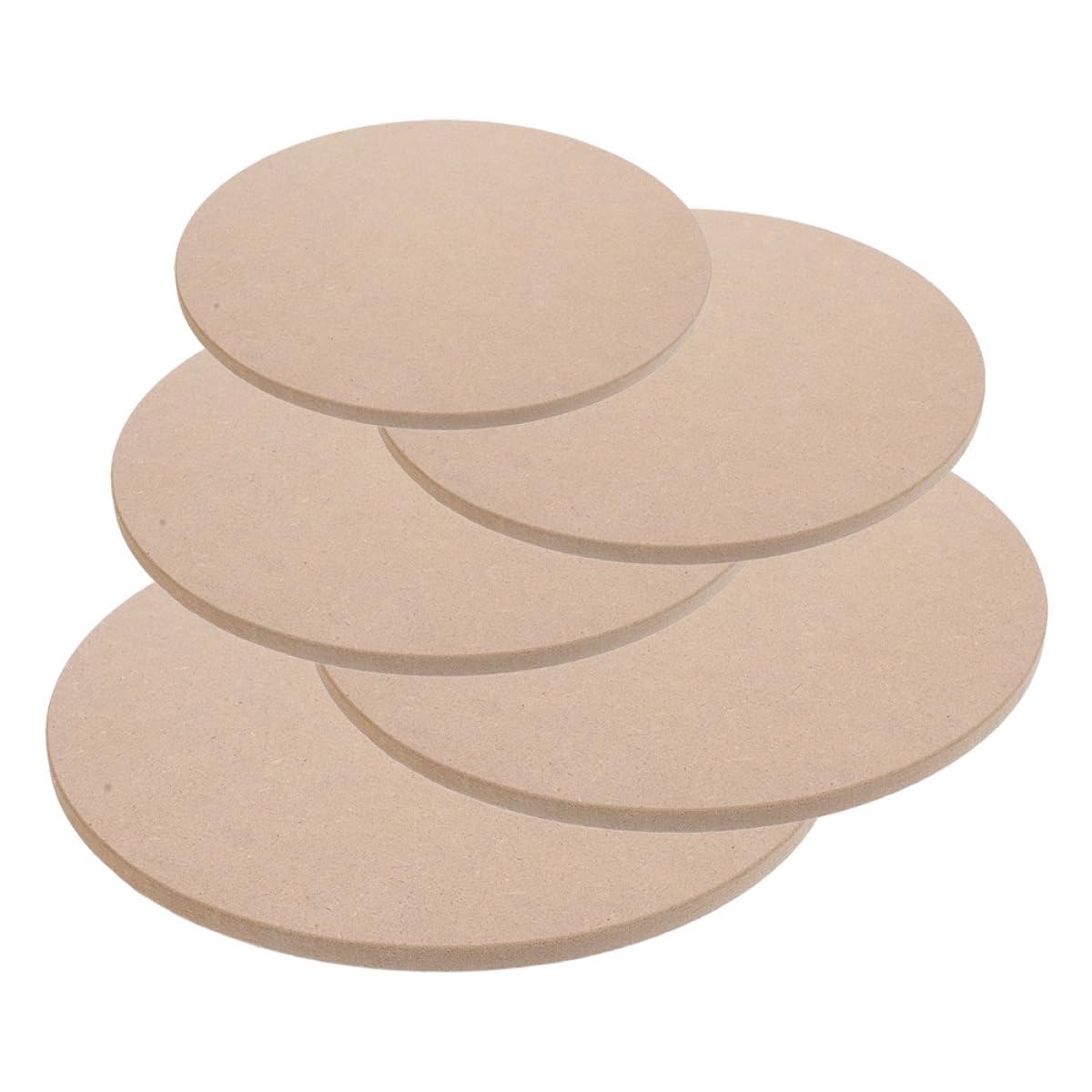 Alipis Base Para Torno De Alfarero y Tabla De Secado De Densidad Alta, 5 Piezas De Fibra De 11 a 20 Cm, Para Modelar Arcilla y Manualidades Cerámicas En Casa, Uso Artesanal y Decorativo
