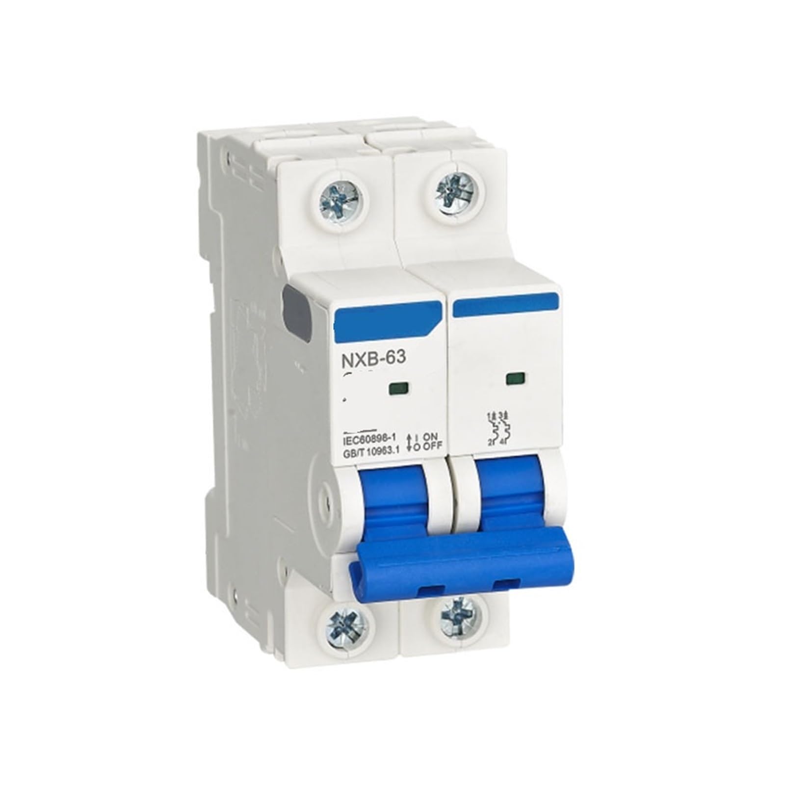 GVBAEPIEO Electrical Miniature Circuit Breaker NXB-63 2P D63 10kA