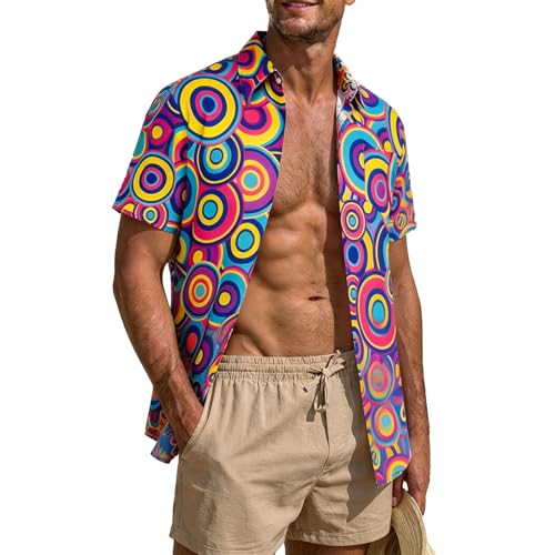 Blouse polo homme déguisement hippie ou style chic selon vos envies