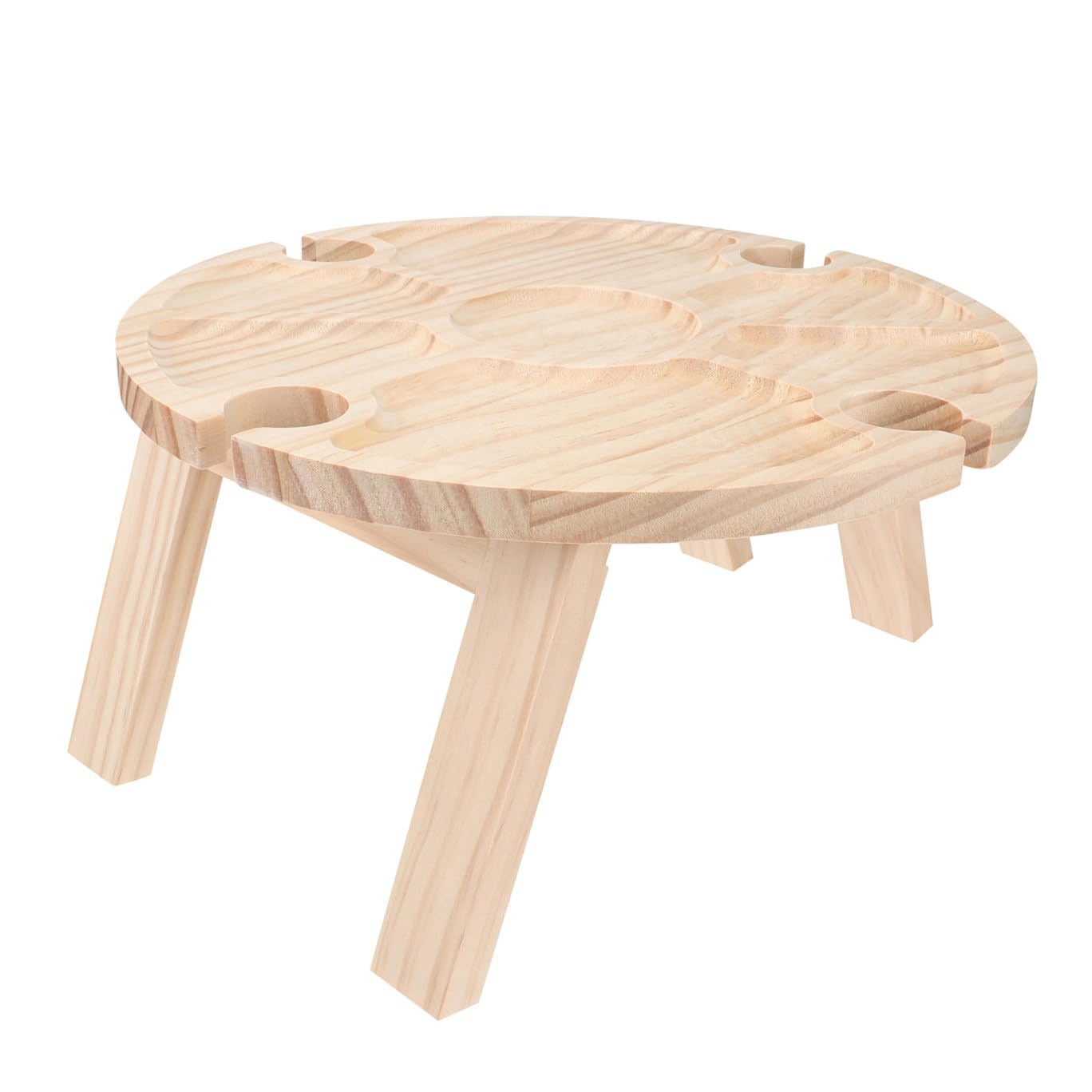 Table pliante en bois Mikikit : la solution légère pour manger confortablement en camping