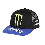 YAMAHA Racing x Monster Energy スナップバックハット - 大人用キャップ GYTR YZ YZF 85 125 250 450 ブラック