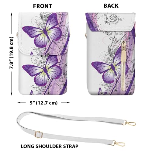 WIRESTER Small Crossbody Cell Phone Bag, Cute Shoulder Bag, Fashionable Bag for Walking, Traveling, Shopping, Working2