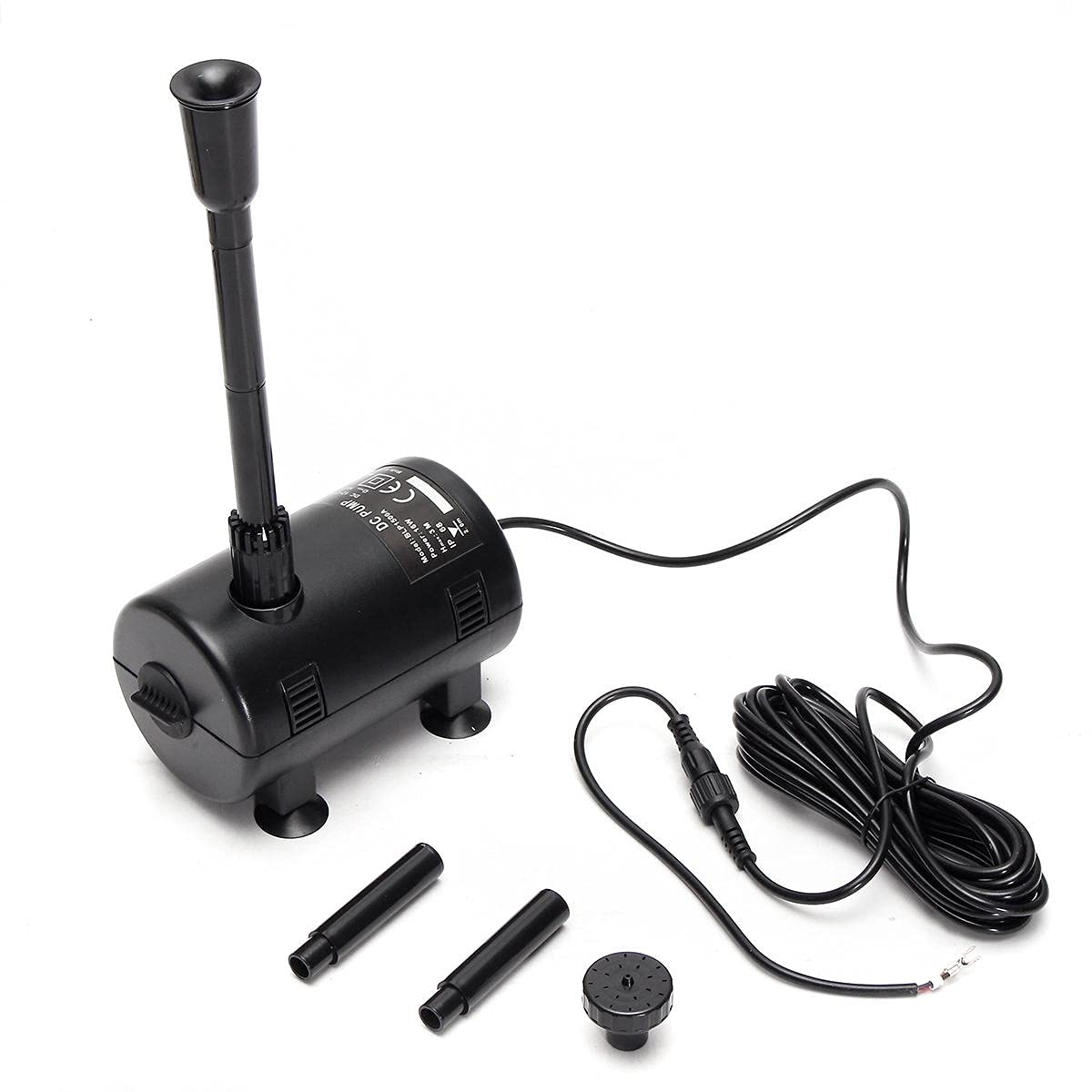 Pompa di circolazione 1550. L / H 12V-24V Pompa ad acqua del motore solare senza brusche, mini portatile mini innaffiatura del giardino della fontana del pesce della stagno del giardino del giardino d
