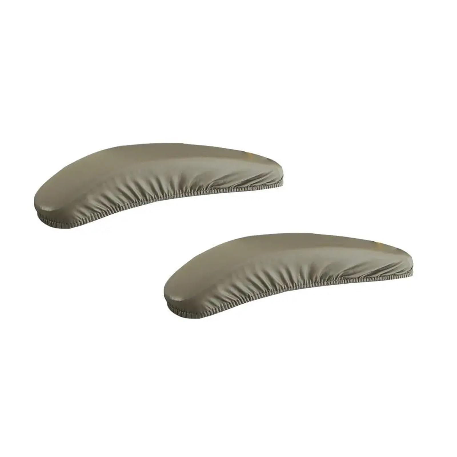 ENmrfvkz Office Spandex Armrest Covers, 4 Pcs Elastic Polyester Slipcover Chair Armrest Covers, Multicolor(Khaki)