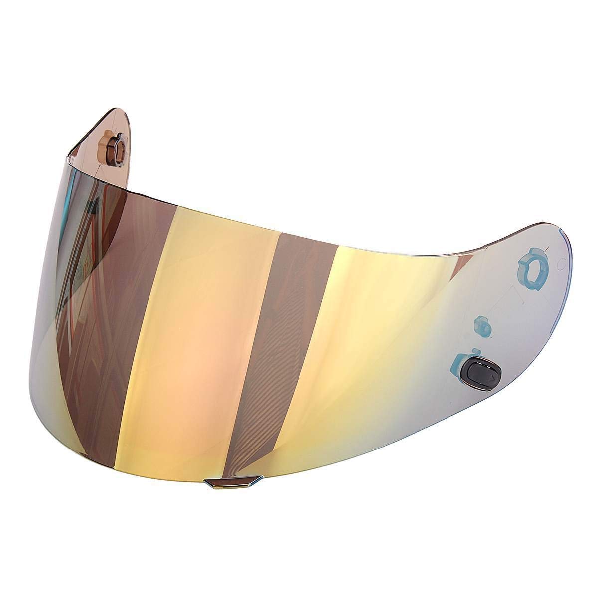 Jdon-hats Motorcycle Helmet Lens Visor Helmet Glasses Lens Full face fit For HJC CL-16 CL-17 CS-15 CS-R1 CS-R2 CS-15 FG-15 TR-1 (Color : Gold)