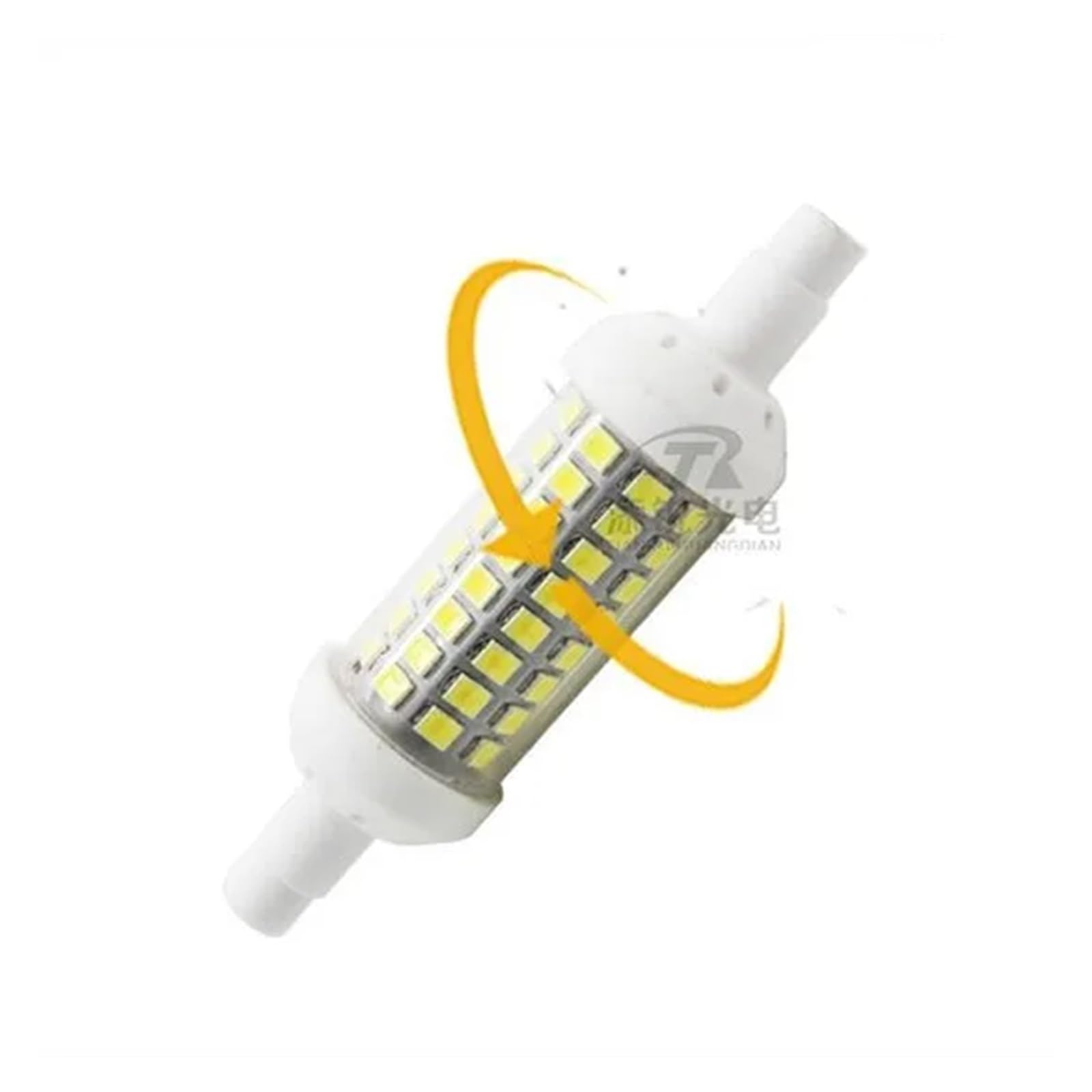 Illuminazione da soffitto 4 pezzi R7s LED lampada 20W 30W LED lampadina di mais 2835 lampada sostituire faretto luce alogena R7S lampadina senza sfarfallio per casa garage magazzino(Cold white,30W)